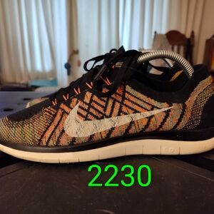 Nike Free Flyknit Multicolor Knit Men's Athletic Shoes